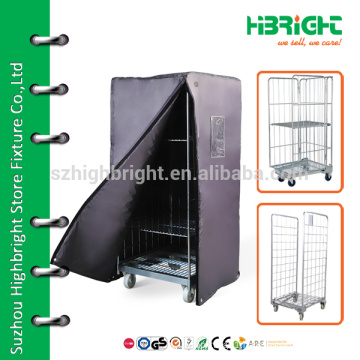 warehouse picking equipment , Steel logistic folding insulated storage roll container manufactuer